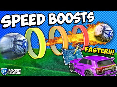 I added SPEED BOOSTS to Rocket League Build Mode, it was insane