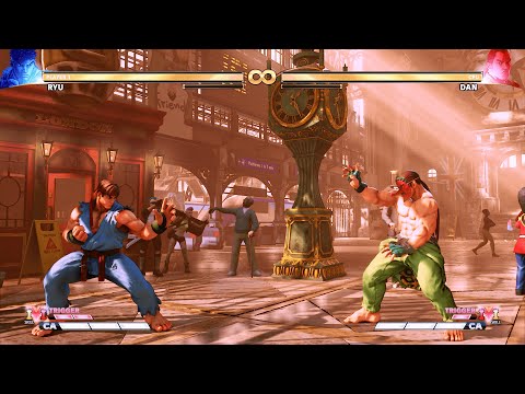 Ryu vs Mask Dan (Hardest) - Street Fighter 5. | Epic Battle