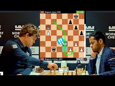 🎦 God of endgames: Magnus Carlsen vs Arjun Erigaisi | Norway Chess 2025