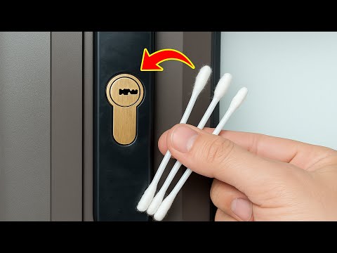 Unlock Any Lock Using Only a Cotton Swab-You Won’t Believe It