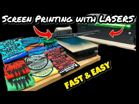 Screen Printing with Lasers: xTool Screen Printer