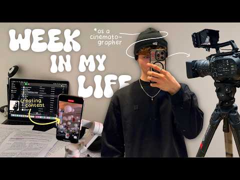 a *very* productive week in my life as an intern | recording content, editing, interviews