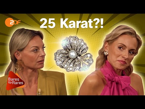 Schock um Diamantfeuerwerk: Brosche bringt Händlerrunde völlig aus der Fassung | Bares für Rares XXL