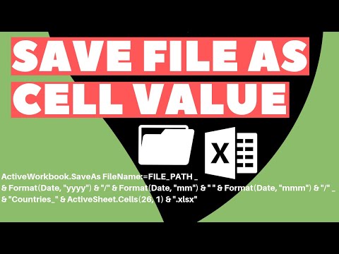 Excel VBA Macro: Save File As Based on Cell Value (Step-by-Step Tutorial)