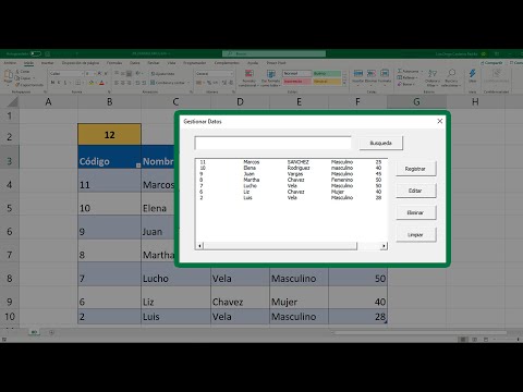 Formulario de Búsqueda en Excel (MACROS VBA)