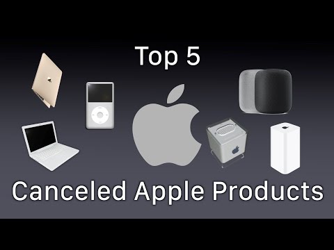 Top 5 Canceled Apple Products