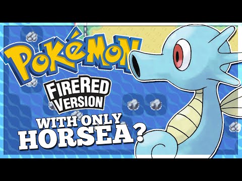 Can you beat Pokemon Firered/Leafgreen with only a Horsea? - Pokemon Challenges