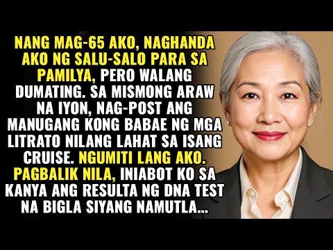 Noong nag-65 ako, naghanda ako ng salu-salo para sa pamilya. Walang dumating. Sa mismong araw na...