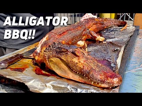 SMOKED ALLIGATOR BBQ - American Food | SMORGASBURG LA