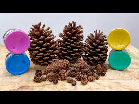 Turning FREE Pine Cones Into $1000 - Epoxy Resin Art