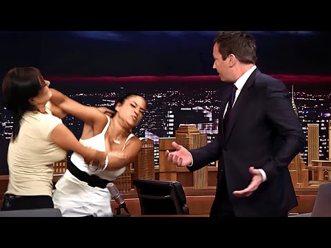 Celebrities Realising The Interview is an Ambush