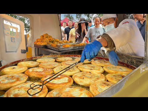 Local Street Market in Northern China! Traditional Foods, Rich Flavors & Vibrant Scenes