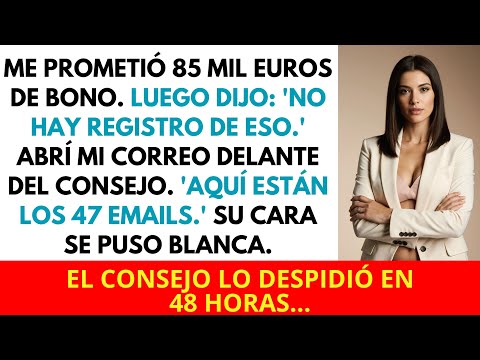 The manager lied about my bonus, but the board later read my entire email chain and exposed him.