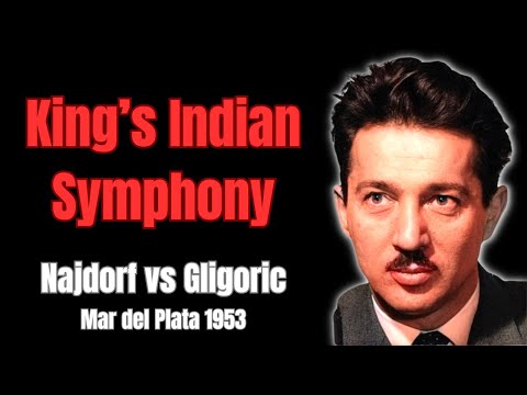 Perfect Harmony in King's Indian Defense. Najdorf vs Gligoric