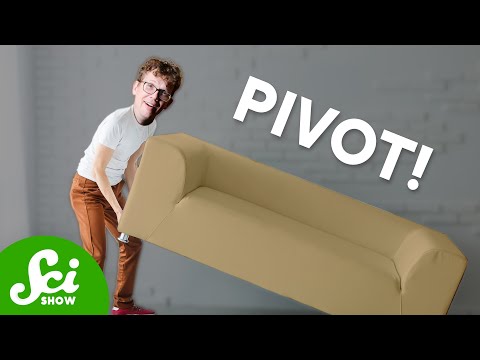 What’s the Largest Sofa You Can Move Around a Corner?