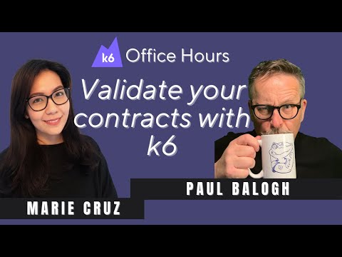 Schema testing with k6 (k6 Office Hours #87)