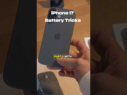 iPhone 17: Battery Tricks Part 1/2 - iOS26