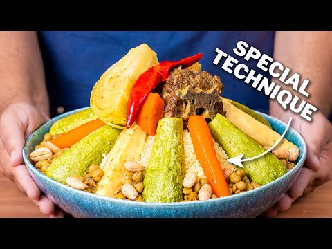 How Moroccans ACTUALLY Make Couscous