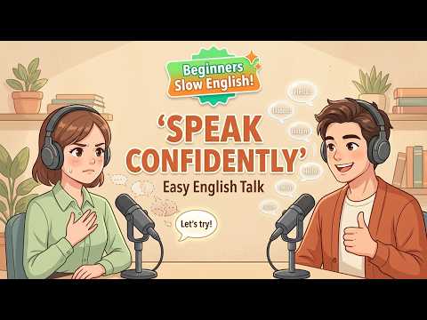 English Podcast for Easy English Conversation | SPEAK CLEARLY and CONFIDENTLY as a Beginner #podcast