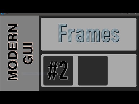 Frames - Python CustomTkinter Modern GUI Development #2