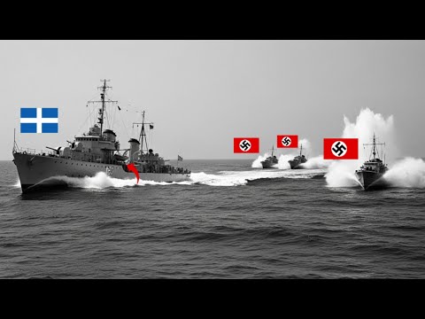 German Command Laughed at this Greek Destroyer β Then Their Convoys Got Annihilated