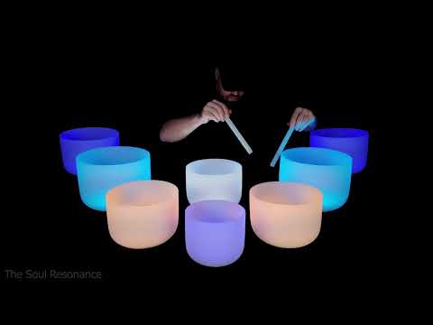 432 Hz Crystal Bowls Sleep Meditation: Deep Relaxation & Spiritual Renewal