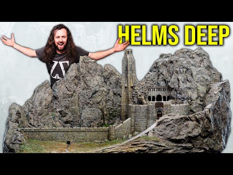 Helm's Deep as You've NEVER SEEN BEFORE! | Massive Diorama Warhammer Scenery