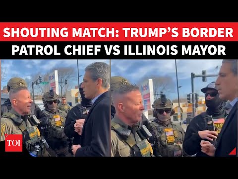 On Cam: Democrat Mayor CLASHES With Trump’s Border Patrol Commander Right Outside Chicago