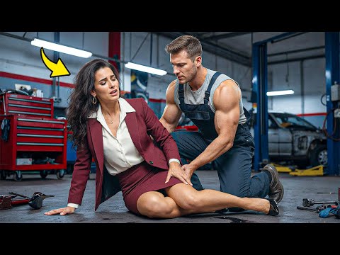 "NO PUEDO CAMINAR" LLORÓ LA MILLONARIA—EL MECÁNICO LA LLEVÓ AL HOSPITAL Y TODO CAMBIÓ...