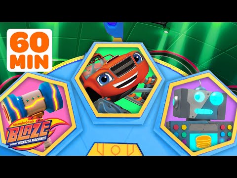 Spin the Blaze & Kid Cowboy Wheel: Rescue Missions & Races! #2 🚗💨🤠 | Blaze and the Monster Machines
