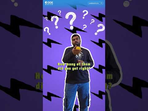 How many did you get right? #codebasics #shorts