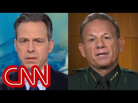 Tapper grills Sheriff Israel over school shooting response