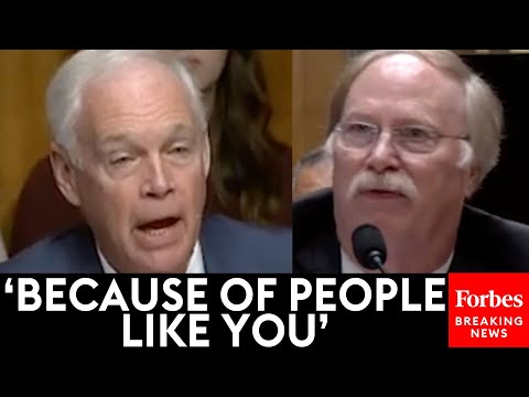 Ron Johnson Drops The Hammer On Scientist Who Co-Wrote Key Paper Discounting Lab Leak Theory