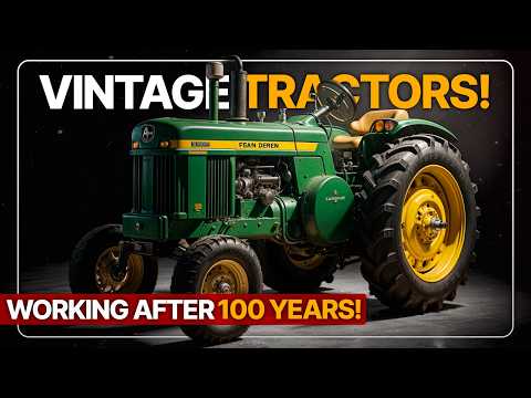 20 VINTAGE Tractors Ever Built of All Time!