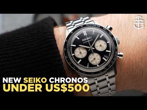 Seiko SSB477, SSB479 & SSB481: Vintage chronograph style for under $500