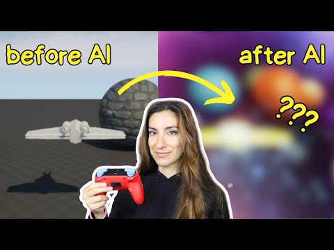 Use AI to make amazing 3D game in Unreal Engine 5 | ChatGPT4 & Stable diffusion