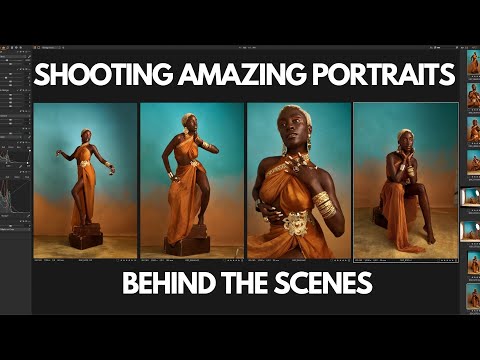 BEHIND THE SCENES (HOW TO SHOOT STUNNING CREATIVE PORTRAITS)