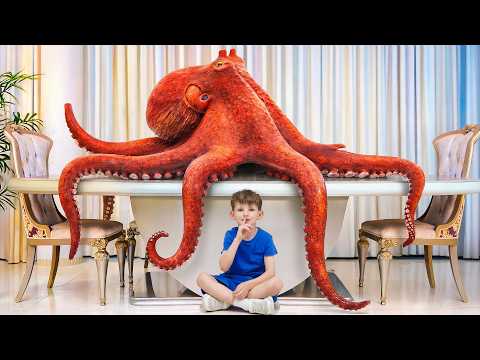 Wild Zoo Adventure at Home! 🦍✨ Magical Animal Story