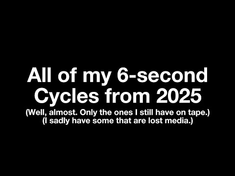 All of my 6-second Cycles from 2025. #sportstacking 
