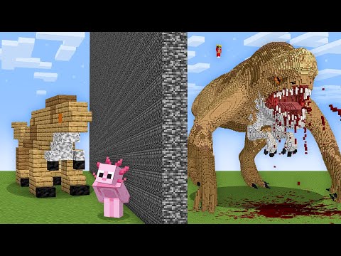 I Cheated With DISTORTUS REX In Minecraft Build Battle