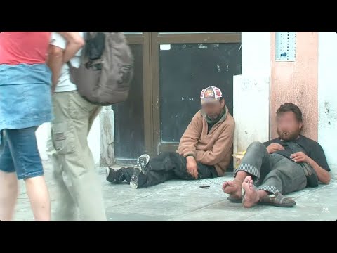 La vie des SDF l'été