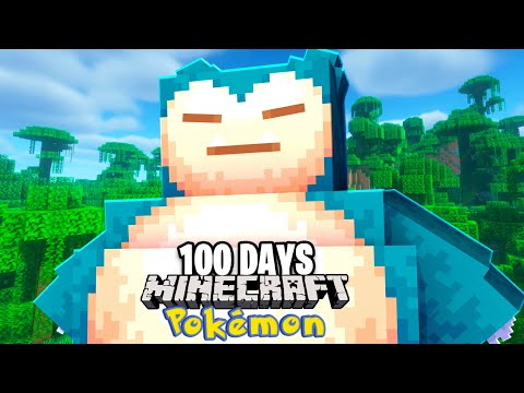 I Spent 100 DAYS in POKÉMON MINECRAFT Vs my Rival! Normal Type Only! (Duos Cobblemon)
