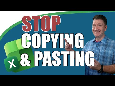 Stop Copying & Pasting in Excel — Do This Instead!
