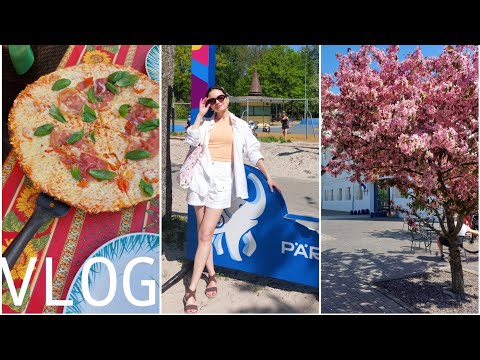 Pärnu VLOG. Отдых в Эстонии, курорт Пярну, море, гостиница, пиццерия 💙