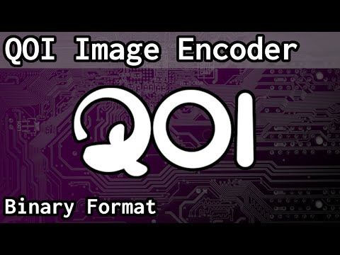 Building an ENCODER for the "Quite OK Image Format" (QOI)