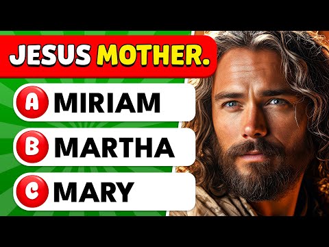Can You Pass This Jesus Bible Quiz? | The Ultimate Bible Quiz 👼🌈⛪| Knowlio