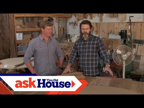 Touring Nick Offerman’s Wood Shop | Ask This Old House