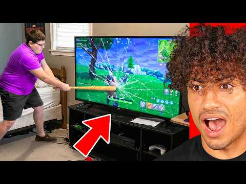 KIDS CRASHING OUT OVER VIDEO GAMES!