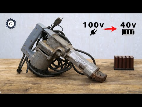 Vintage Demolition Hammer Restoration Conversion