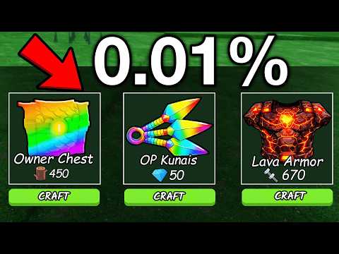 99 Nights But The Crafting Table Is UPGRADED!